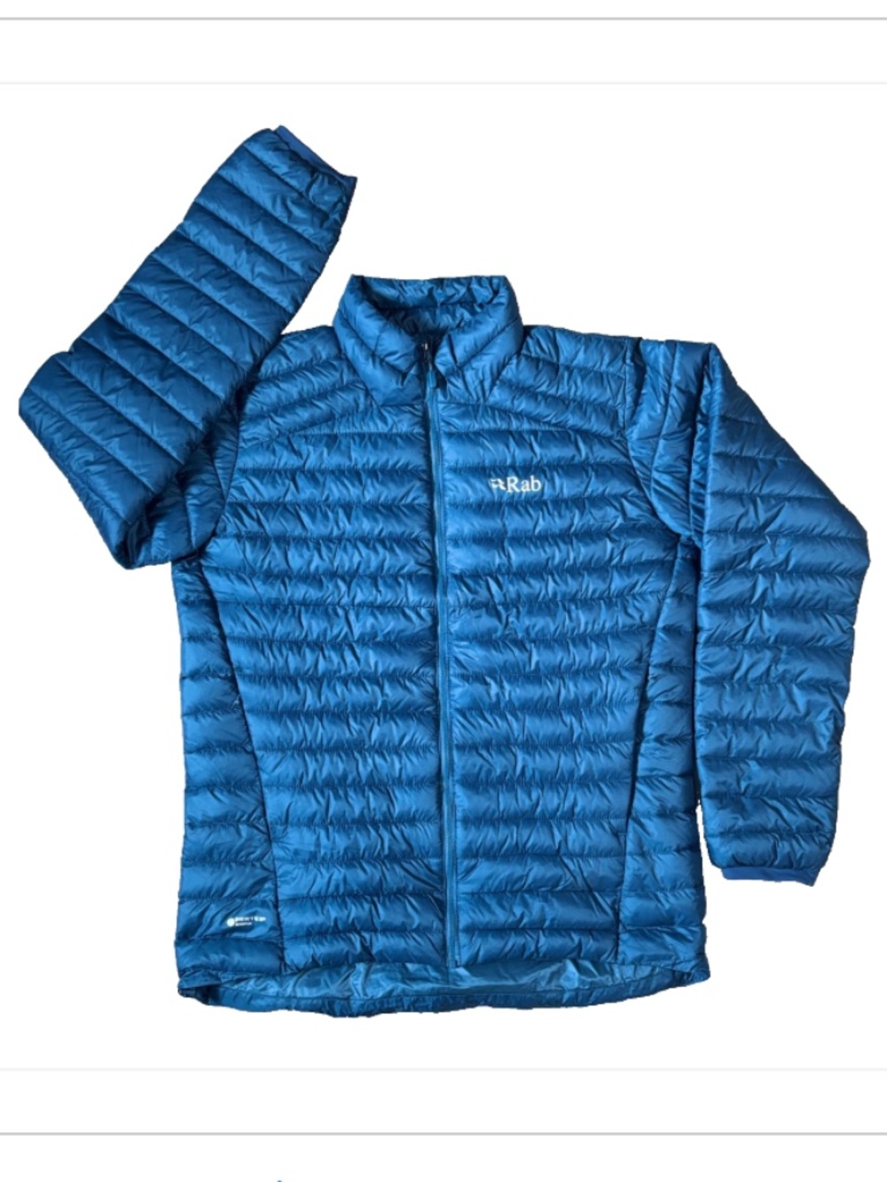 Rab Men's Pertex Quantum PrimaLoft Insulated Puffer UL Jacket Blue Size Medium